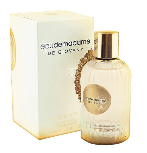 Fragrance World - Eau De Madame De Giovany Edp 100ml Perfumes for Women | Amber Vanilla Fragrance for Women Exclusive I Luxury Niche Perfume Made in UAE