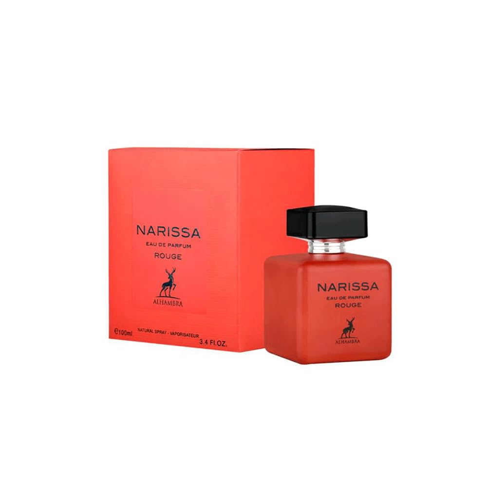 Alhambra Narissa Rouge Eau de Perfume for Her 3.4 FL OZ/100 ML