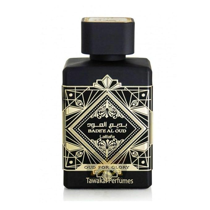 Lattafa Perfumes Bade'e Al Oud Oud for Glory Eau De Parfum Spray for Unisex 3.4 Ounce