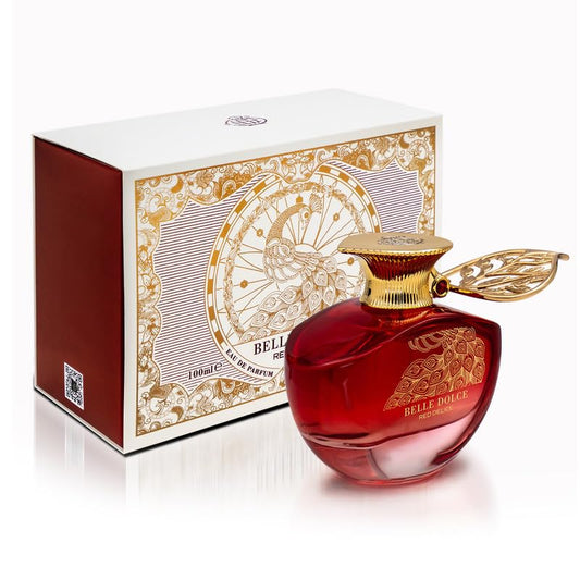 Fragrance World Belle Dolce Red Delice - Eau de Parfum Unisex Perfume, 100ml