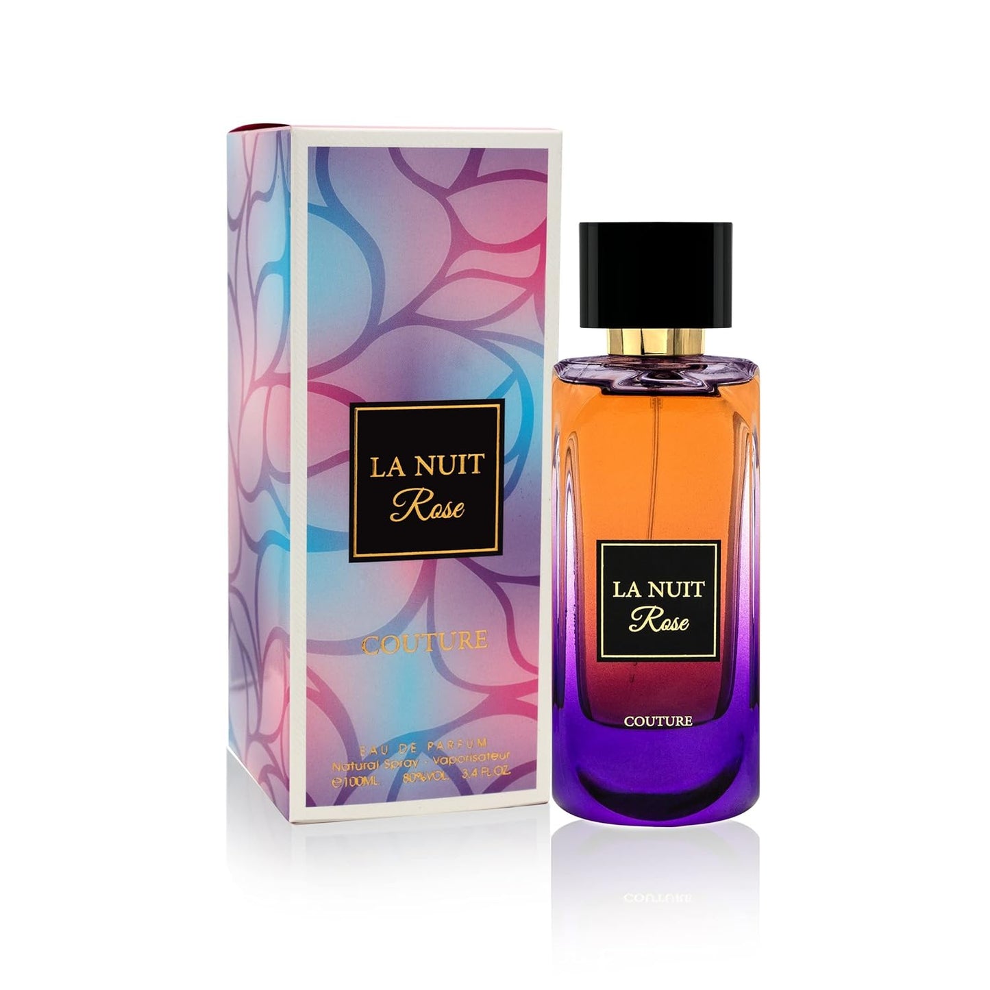 Fragrance World - La Nuit Rose Couture Edp 100ml Perfumes for Women | Amber Vanilla Fragrance for Women Exclusive I Luxury Niche Perfume Made in UAE