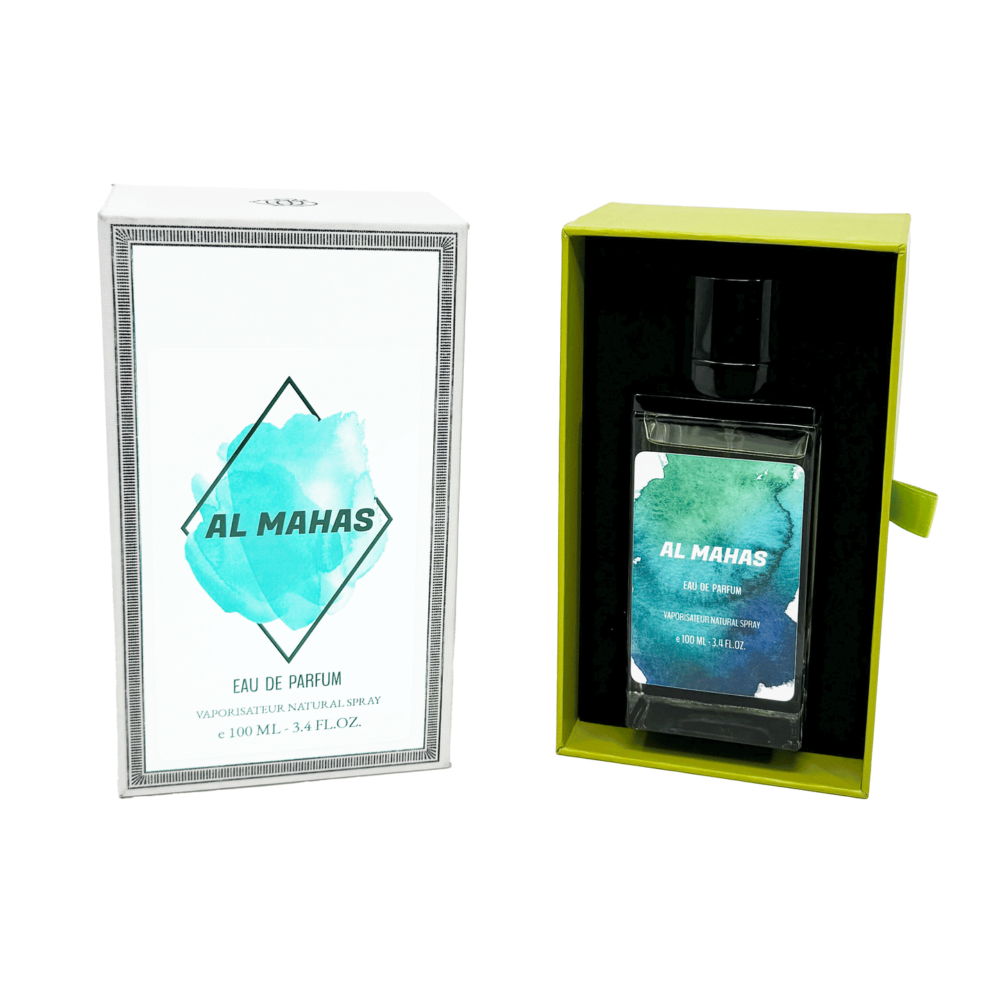 AL Mahas Perfumes - Eau de Parfum Perfume For Men, 100ml